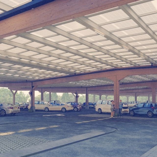 Nieuws Achmea Realiseert Grootste Circulaire Zonnecarport Ter Wereld